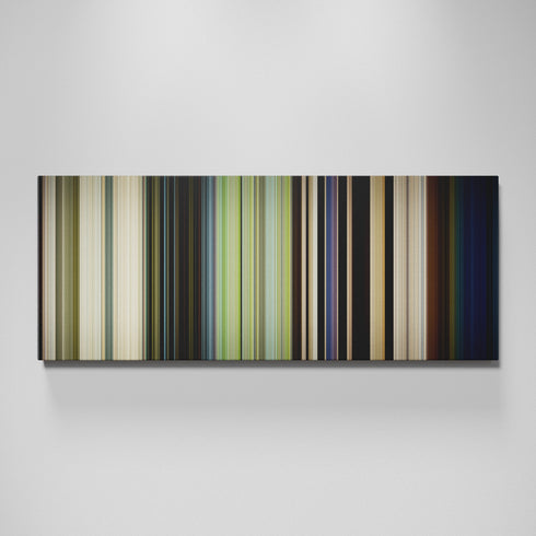 The Ballad of Buster Scruggs movie canvas wall art - color palette print