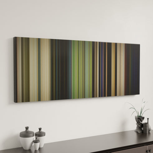 The Ballad of Buster Scruggs canvas art in modern interior - movie color palette