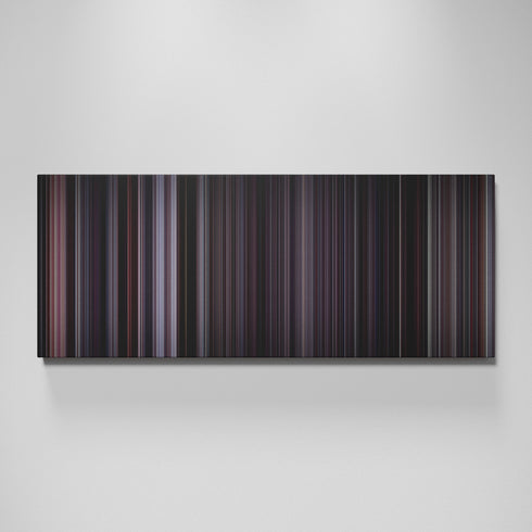 Bound movie canvas wall art - color palette print