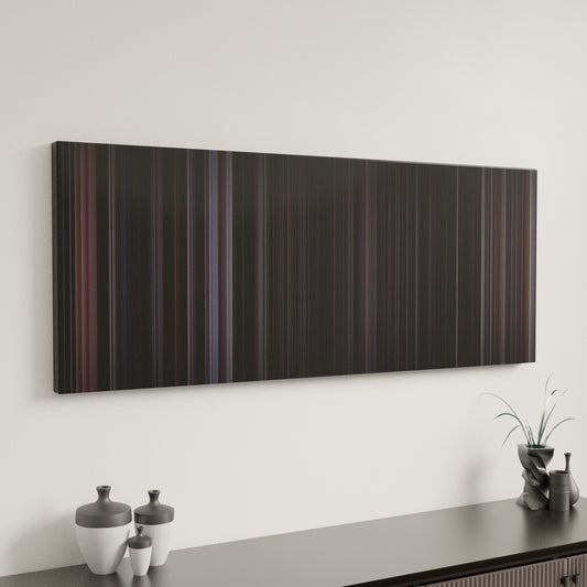 Minimal interior design with Bound Frome on the wall