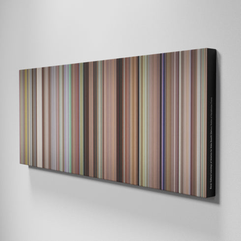 Side view of Buff's of Borat: Cultural Learnings of America for Make Benefit Glorious Nation of Kazakhstan Frome on the wall