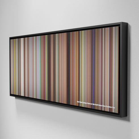 Side view of Framed Buff's of Borat: Cultural Learnings of America for Make Benefit Glorious Nation of Kazakhstan Frome on the wall