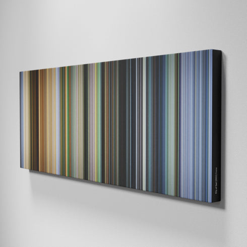 Side view of Buff's of City of God Frome on the wall