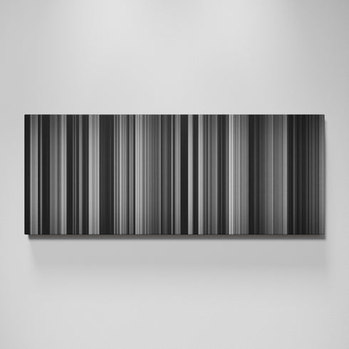 Seven Samurai movie canvas wall art - color palette print