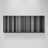 Seven Samurai movie canvas wall art - color palette print
