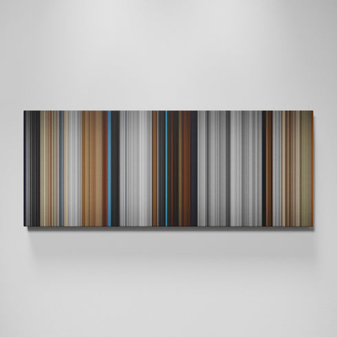 American History X movie canvas wall art - color palette print