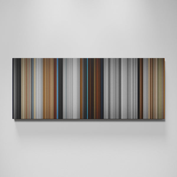 American History X movie canvas wall art - color palette print