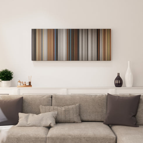 American History X canvas print in living room - film wall decor