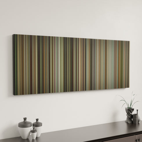 Capernaum canvas art in modern interior - movie color palette