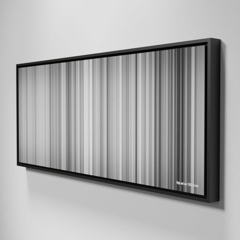 Side view of Framed Buff's of High and Low Frome on the wall