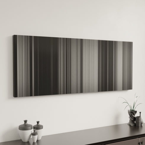 Minimal interior design with Paths of Glory Frome on the wall