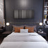 M movie canvas in bedroom - wall art display