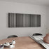 M canvas wall art in kitchen - movie decor