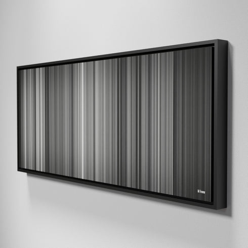 Side view of Framed Buff's of M (1931) Frome on the wall