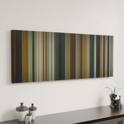 The Intouchables canvas art in modern interior - movie color palette