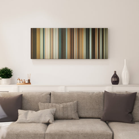 The Intouchables canvas print in living room - film wall decor