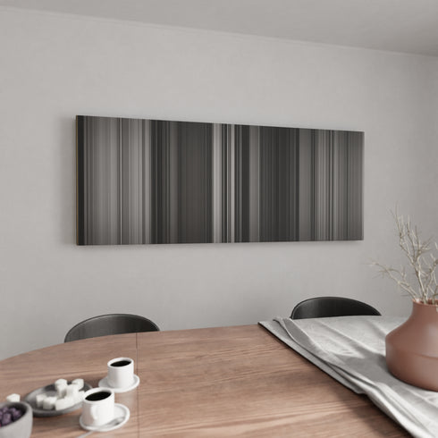 Psycho canvas wall art in kitchen - movie decor