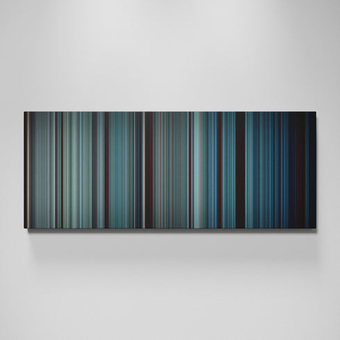 The Platform movie canvas wall art - color palette print