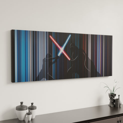 Minimal interior design with Star Wars: Episode V - The Empire Strikes Back Exclusive Edition Frome on the wall