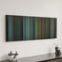 Squid Game: Hell canvas art in modern interior - movie color palette