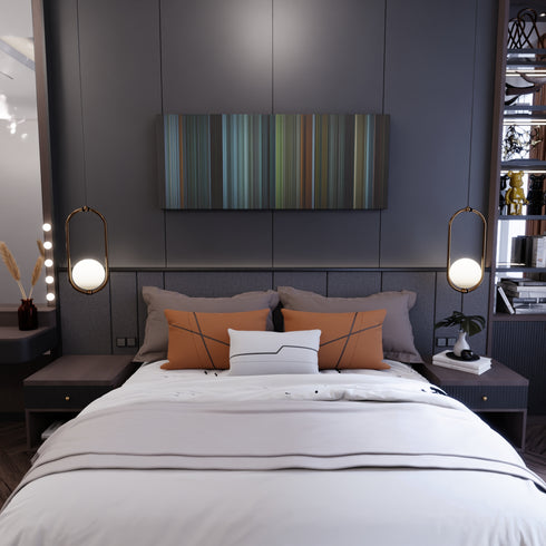 Squid Game: Hell movie canvas in bedroom - wall art display