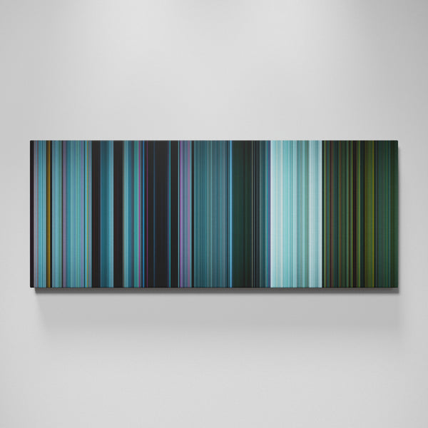 Squid Game: Stick to the Team movie canvas wall art - color palette print
