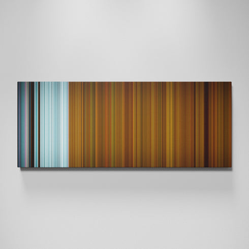 Squid Game: Gganbu movie canvas wall art - color palette print