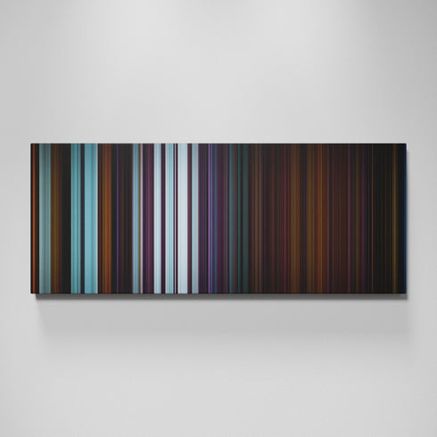 Squid Game: VIPS movie canvas wall art - color palette print