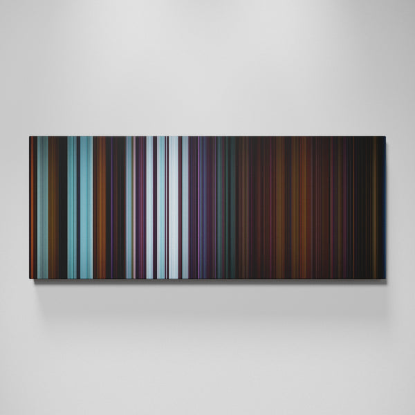 Squid Game: VIPS movie canvas wall art - color palette print