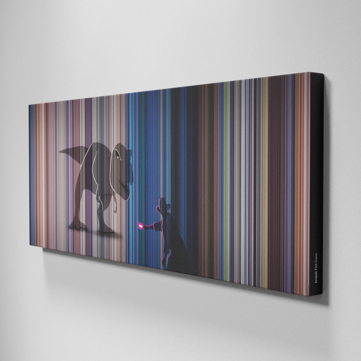 Jurassic Park movie canvas art - framed wall print
