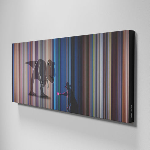 Jurassic Park movie canvas art - framed wall print
