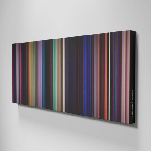 Side view of Buff's of Post Malone and Swae Lee - Sunflower Frome on the wall