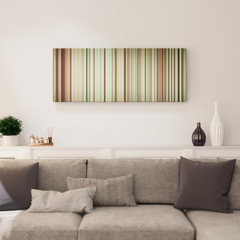 Living room interior with Outkast - Hey Ya! Frome on the wall