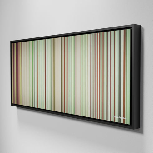 Side view of Framed Buff's of Outkast - Hey Ya! Frome on the wall