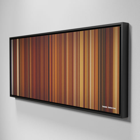 Side view of Framed Buff's of Kastaneda - Sombrero Frome on the wall