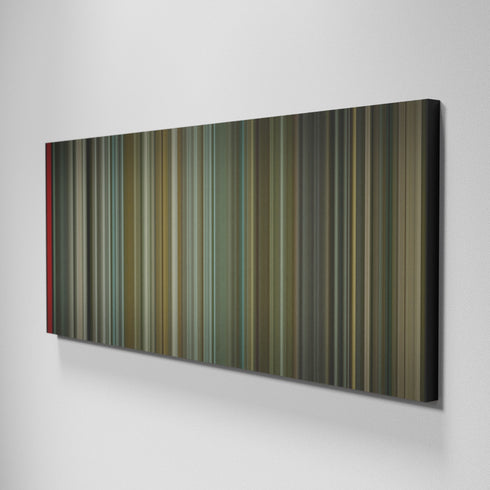 Side view of Basic of Ed Sheeran - Thinking Out Loud Frome on the wall