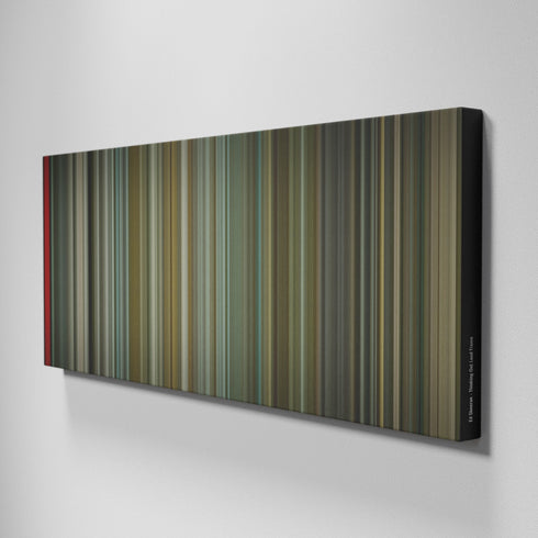 Side view of Buff's of Ed Sheeran - Thinking Out Loud Frome on the wall