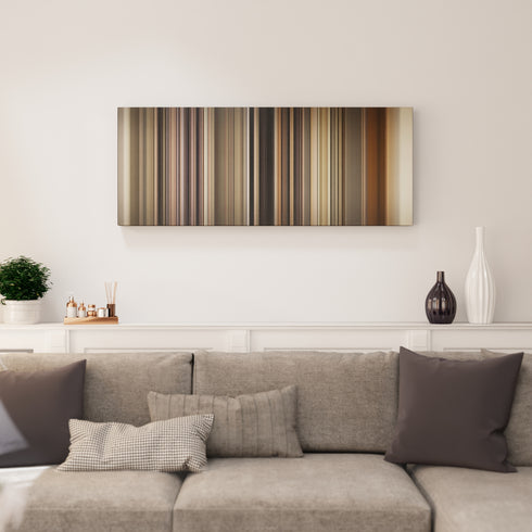 Living room interior with Wiz Khalifa - See You Again ft. Charlie Puth Frome on the wall