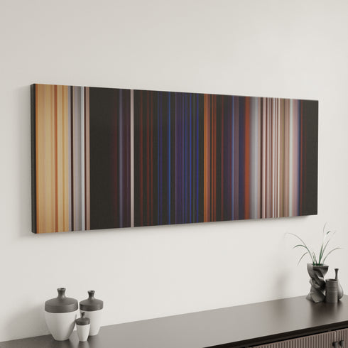 Minimal interior design with Whitney Houston - I Will Always Love You Frome on the wall