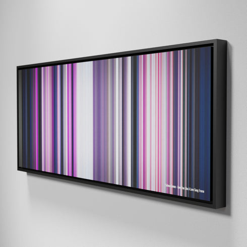 Side view of Framed Buff's of Selena Gomez - Love You Like A Love Song Frome on the wall