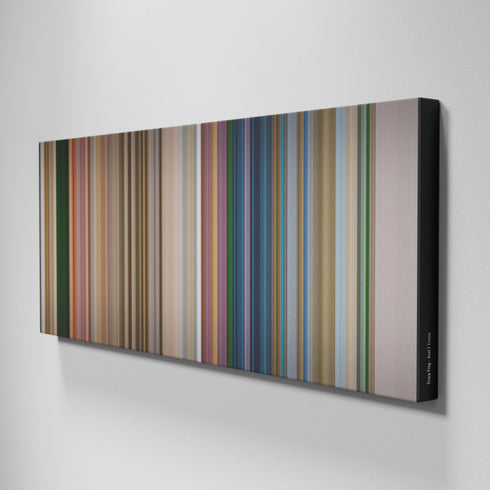 Side view of Buff's of Crazy Frog - Axel F Frome on the wall