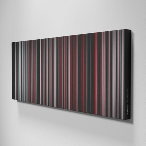 Side view of Buff's of The White Stripes - Seven Nation Army Frome on the wall