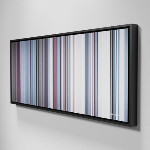 Side view of Framed Buff's of Taylor Swift - Shake It Off Frome on the wall