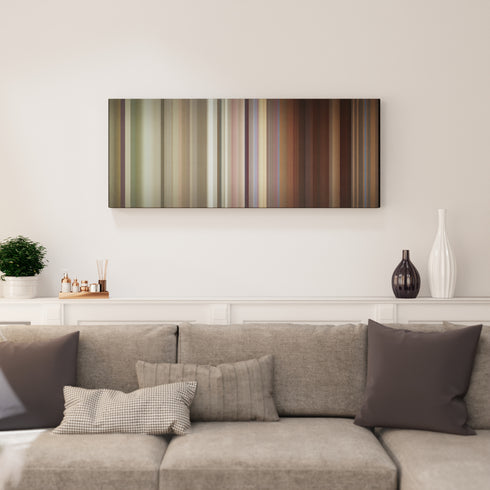 Living room interior with Lil Nas X - Old Town Road ft. Billy Ray Cyrus Frome on the wall