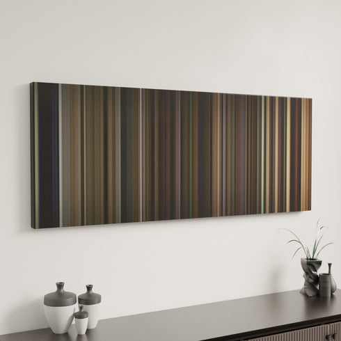 Minimal interior design with Toto - Africa Frome on the wall