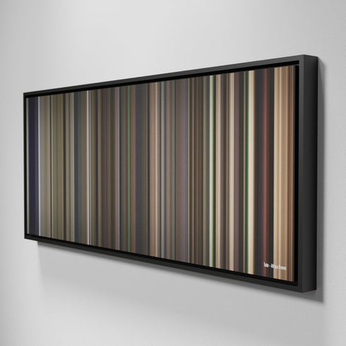 Side view of Framed Buff's of Toto - Africa Frome on the wall