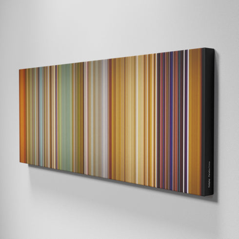 Side view of Buff's of Coldplay - Paradise Frome on the wall