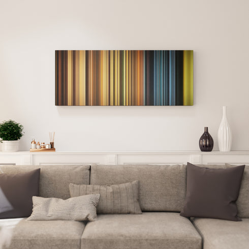 Living room interior with Linkin Park - In The End Frome on the wall