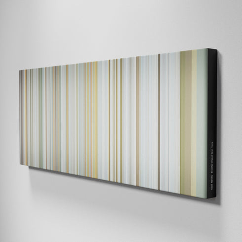 Side view of Buff's of Sasha Prendes - Brooklyn Stripped Down Frome on the wall