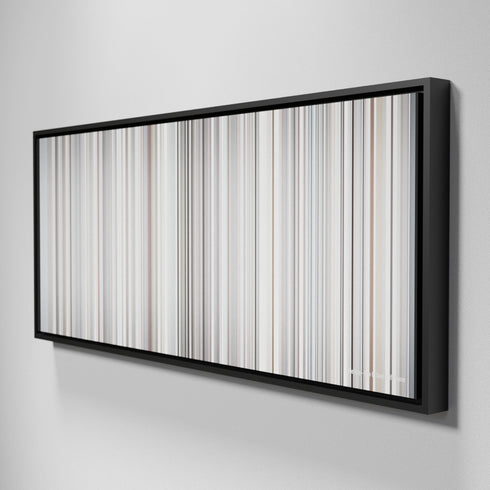 Side view of Framed Buff's of The Fray - How to Save a Life Frome on the wall